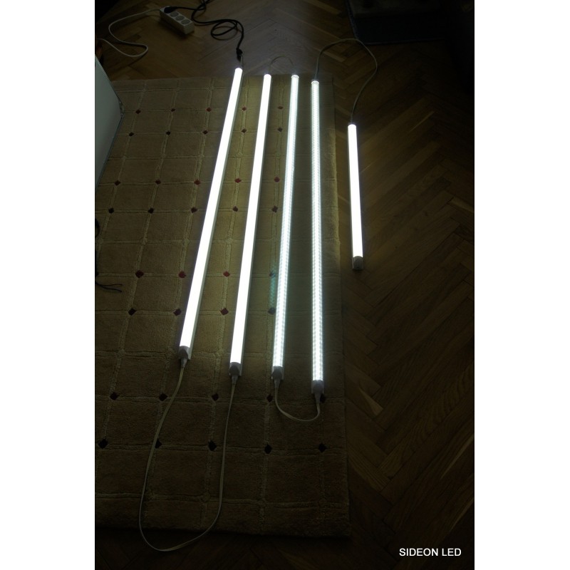 Lampa Świetlówka LED Zintegrowana 9W T5-60 144 LED 650LM Zimna