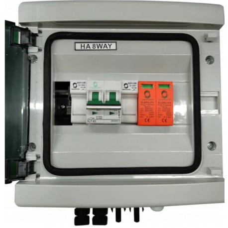 Rozdzielnica IP65 Skrzynka Zasilania DC 500V PV Fotowoltaiki 1 String