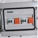 Rozdzielnica Skrzynka IP65 Zasilania DC 500V PV Fotowoltaiki 2 Stringi