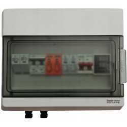 Rozdzielnica Skrzynka Zasilania IP65 AC/DC PV Fotowoltaika 1 String + AVP