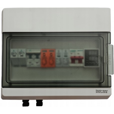 Rozdzielnica Skrzynka Zasilania IP65 AC/DC PV Fotowoltaika 1 String + AVP