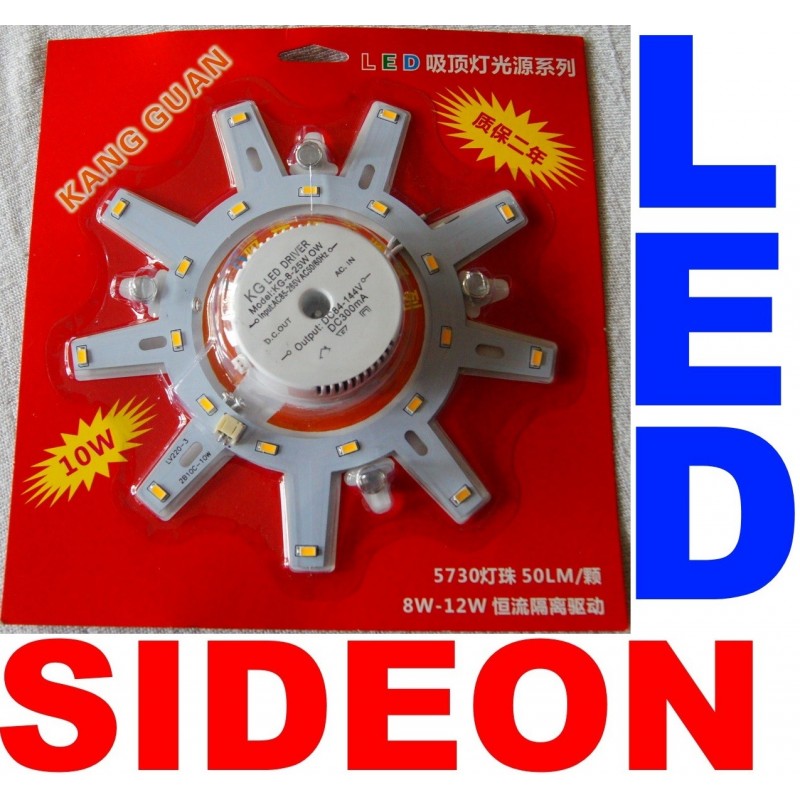 Wkład led magnetyczny 10W do lampy,plafoniery Sideon